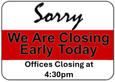 Office Closing Early